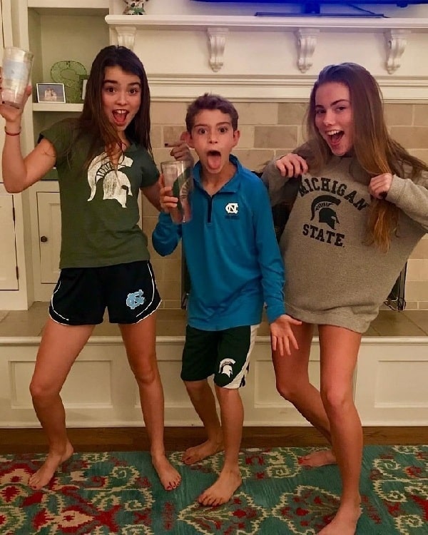 A picture of Hayes Sullivan with her siblings.